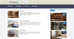 Desktop Screenshot of hotelese.com