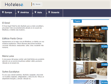 Tablet Screenshot of hotelese.com